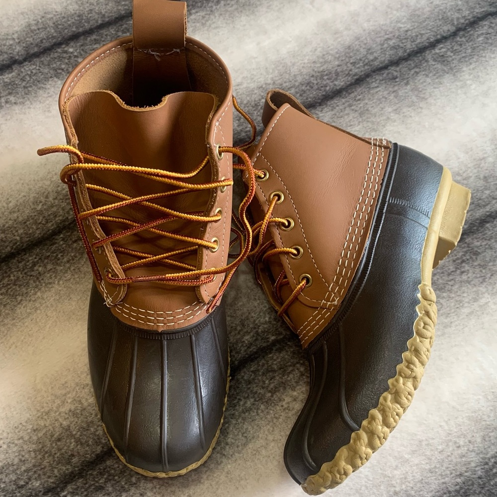 L.L. Bean Brown and Black Winter Boots